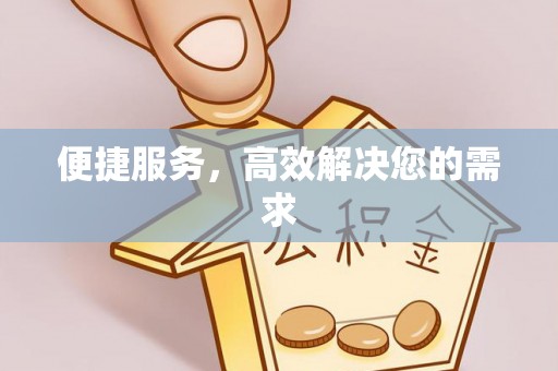 晋江便捷服务，高效解决您的需求