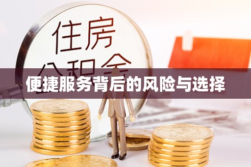 晋江便捷服务背后的风险与选择